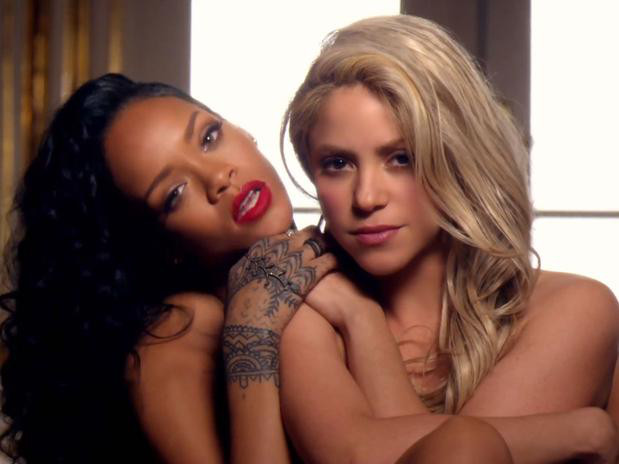 Rihanna Shakira Cant Remember to Forget You clipe Rihanna Shakira Cant Remember to Forget You clipe